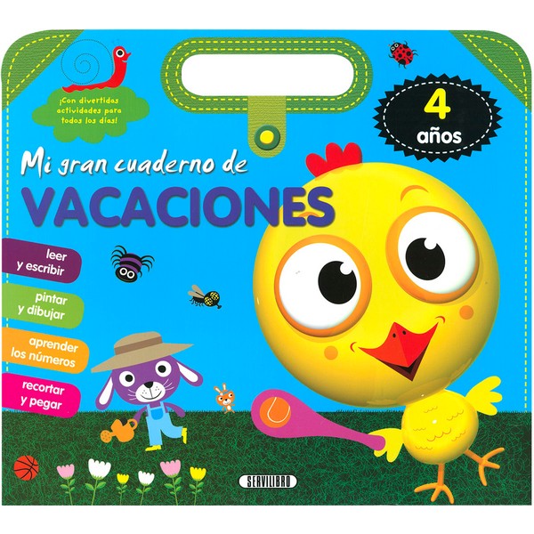 MI GRAN CUADERNO DE VACACIONES - 4 AÑOS