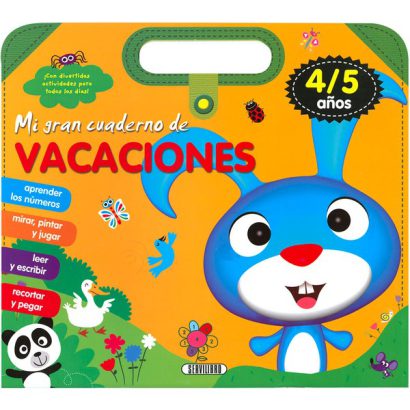 MI GRAN CUADERNO DE VACACIONES - 4-5 AÑOS