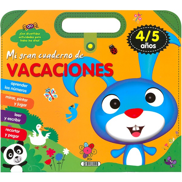 MI GRAN CUADERNO DE VACACIONES - 4-5 AÑOS