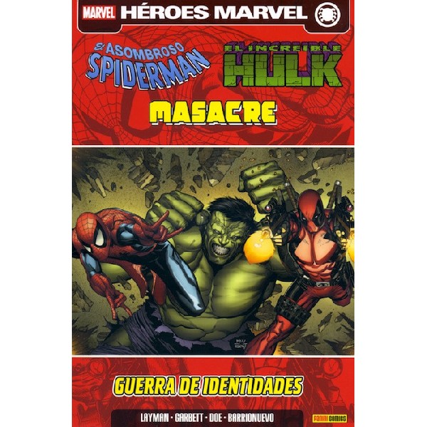 GUERRA DE IDENTIDADES HEROES MARVEL