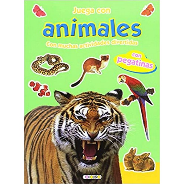 JUEGA CON ANIMALES CON PEGATINAS