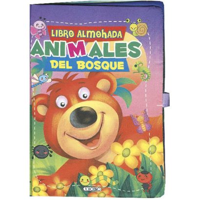 ANIMALES DEL BOSQUE LIBRO ALMOHADA
