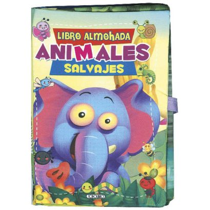 ANIMALES SALVAJES LIBRO ALMOHADA
