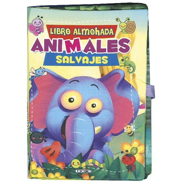 ANIMALES SALVAJES LIBRO ALMOHADA