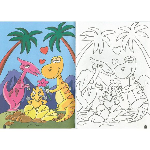 DINOSAURIOS (450 PEGATINAS) VERDE - Imagen 2