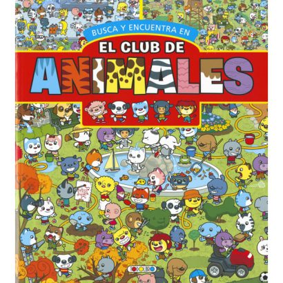 CLUB DE ANIMALES BUSCA Y ENCUENTRA ROJO