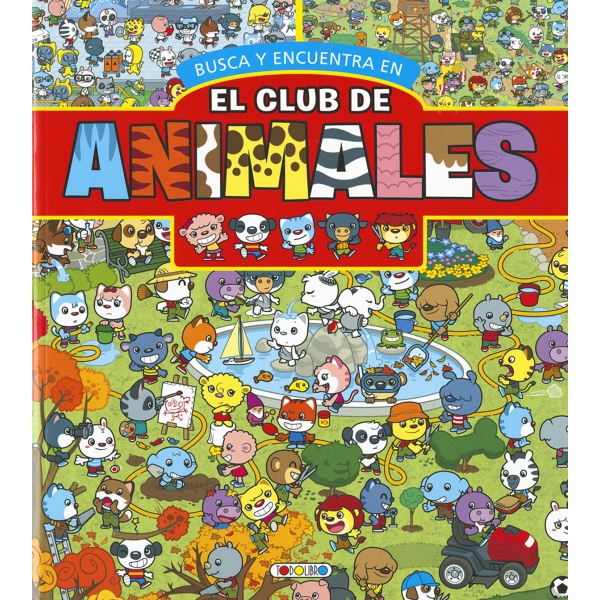 CLUB DE ANIMALES BUSCA Y ENCUENTRA ROJO