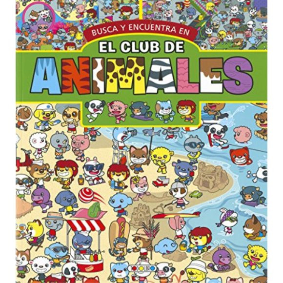 CLUB DE ANIMALES BUSCA Y ENCUENTRA VERDE