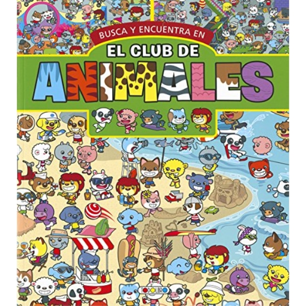 CLUB DE ANIMALES BUSCA Y ENCUENTRA VERDE