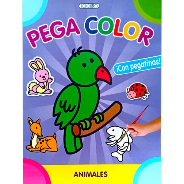 PEGA COLOR ANIMALES
