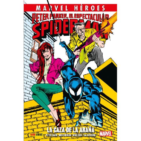 PETER PARKER ESPECTACULAR SPIDERMAN CAZA DE LA ARAÑA