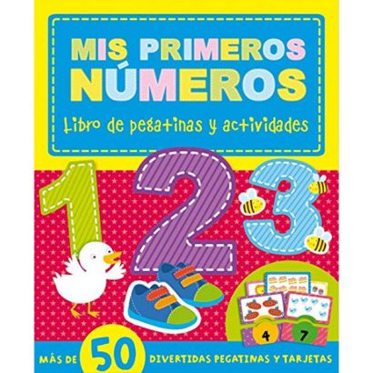 MIS PRIMEROS NUMEROS: LIBRO DE PEGATINAS Y ACTIVIDADES