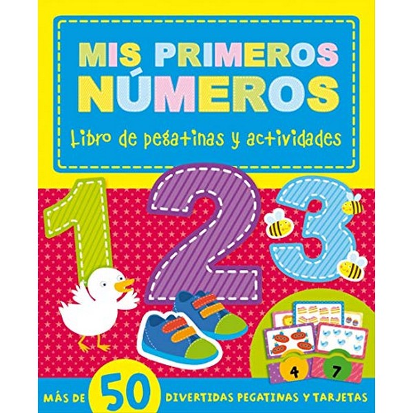 MIS PRIMEROS NUMEROS: LIBRO DE PEGATINAS Y ACTIVIDADES