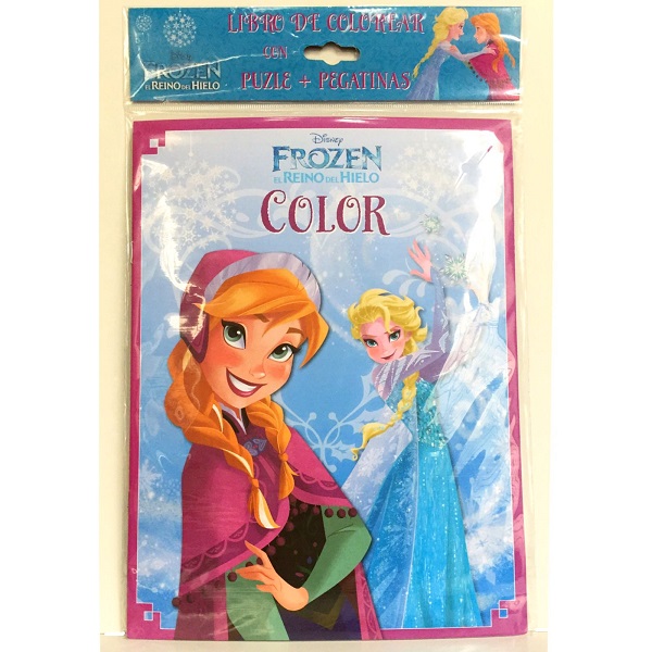 FROZEN REINO DE HIELO COLOR SET DE DIVERSION DISNEY