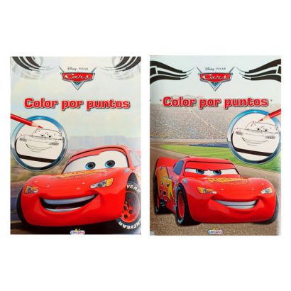 CARS COLOR POR PUNTOS (2 TITULOS)