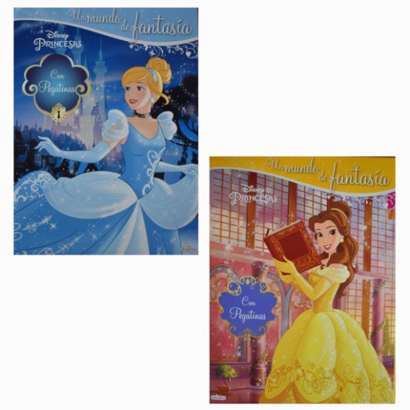 PACK X2 UN MUNDO DE FANTASIA PRINCESAS - Imagen 2