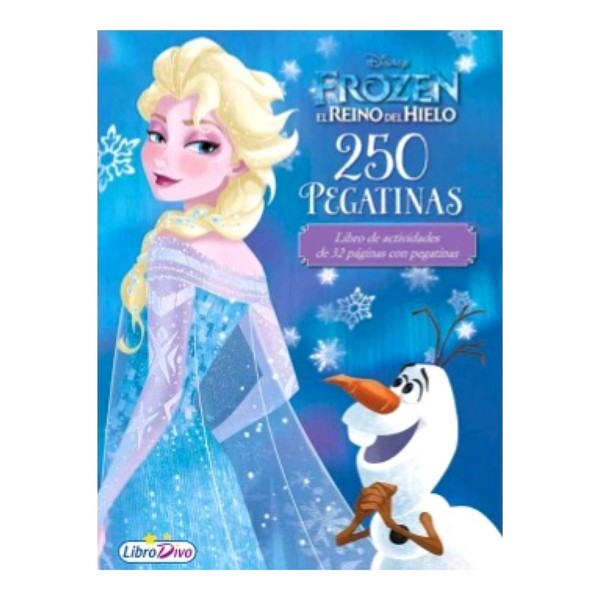 FROZEN REINO DEL HIELO ELSA 250 PEGATINAS