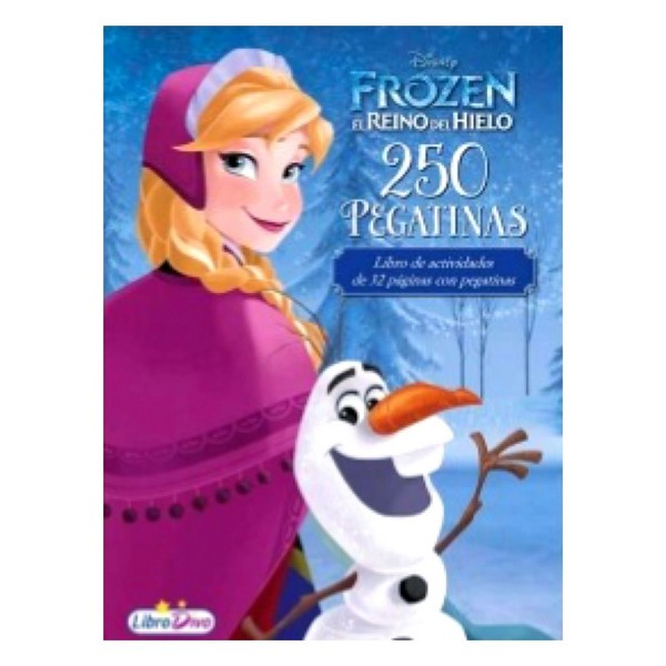 FROZEN REINO DEL HIELO ANNA 250 PEGATINAS