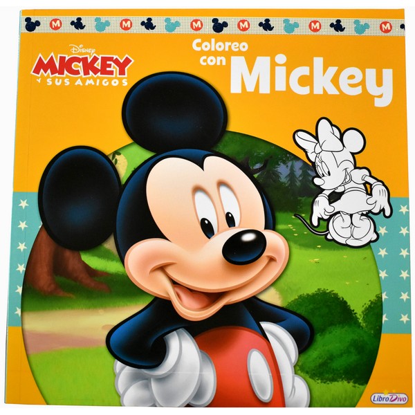 COLOREO CON MICKEY VARIOS AUTORES COLORI MICKEY