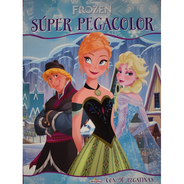 FROZEN SUPER PEGACOLOR CELESTE