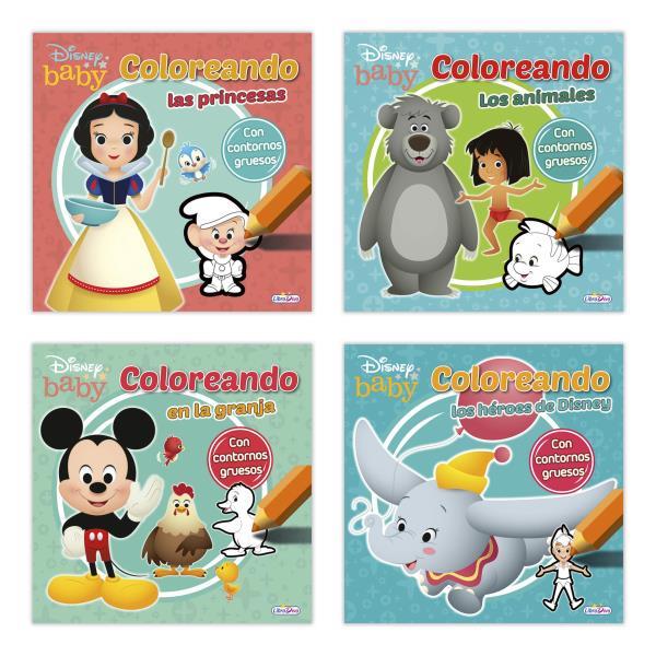 DISNEY BABY COLOREANDO PACKx2