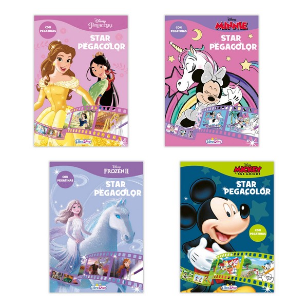DISNEY STAR PEGACOLOR 4 TIT