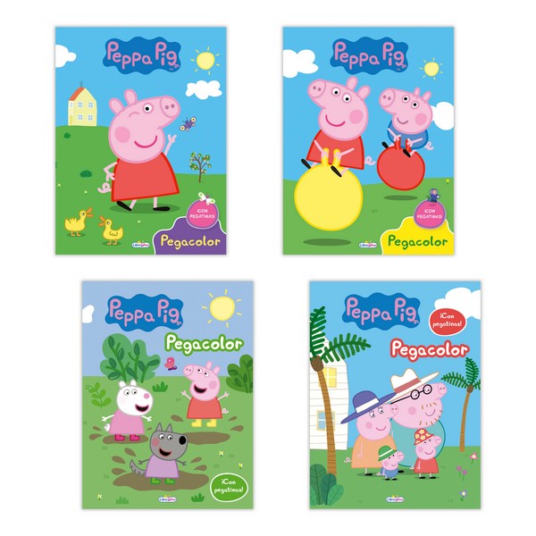 PEPPA PIG PEGACOLOR 4 TIT