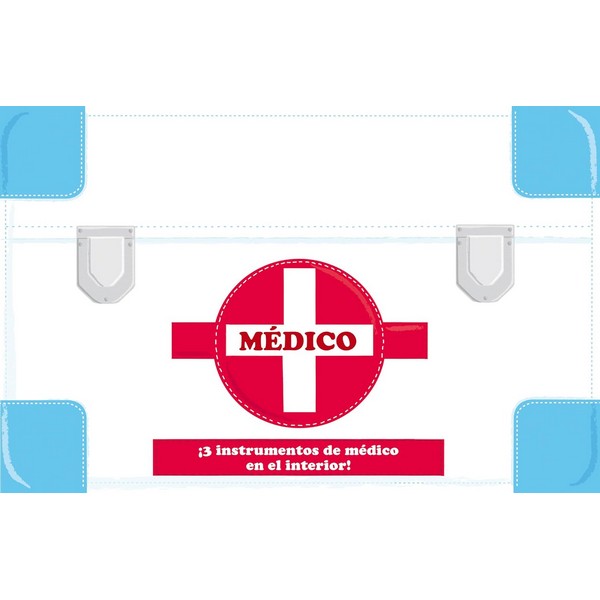 MEDICO DE URGENCIAS MALETA KIT DE PROFESIONES