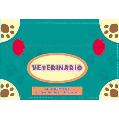VETERINARIOS AL RESCATE MALETA KIT DE PROFESIONES