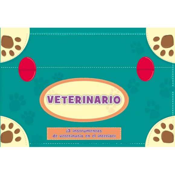 VETERINARIOS AL RESCATE MALETA KIT DE PROFESIONES