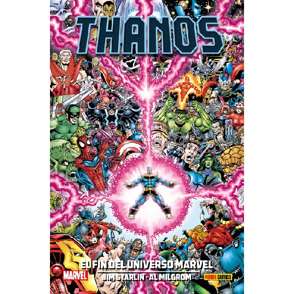 THANOS FIN DEL UNIVERSO MARVEL