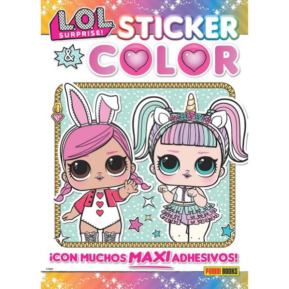 LOL SURPRISE STICKER & COLOR