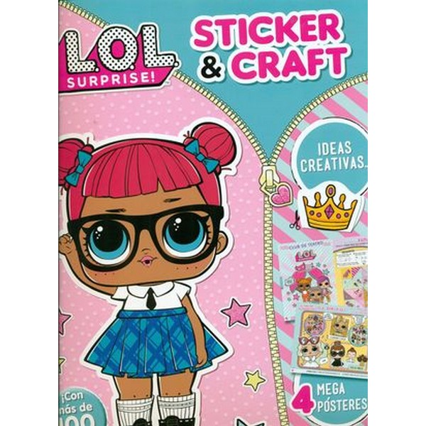 LOL SURPRISE STICKER & CRAFT