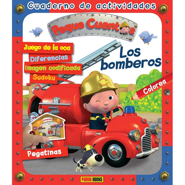 CUADERNO DE ACTIVIDADES PEQUE CUENTOS LOS BOMBEROS