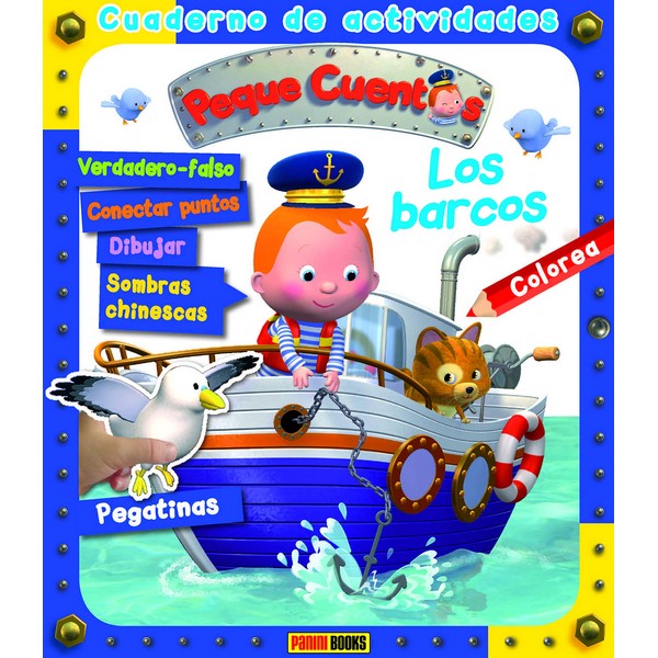 CUADERNO DE ACTIVIDADES PEQUE CUENTOS LOS BARCOS