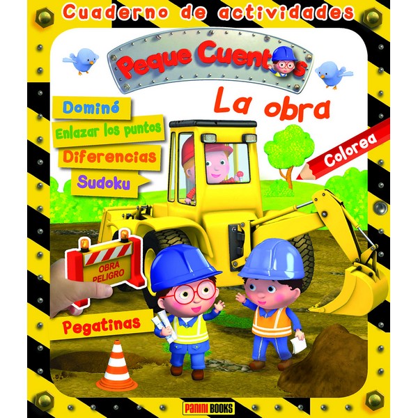 CUADERNO DE ACTIVIDADES PEQUE CUENTOS LA OBRA