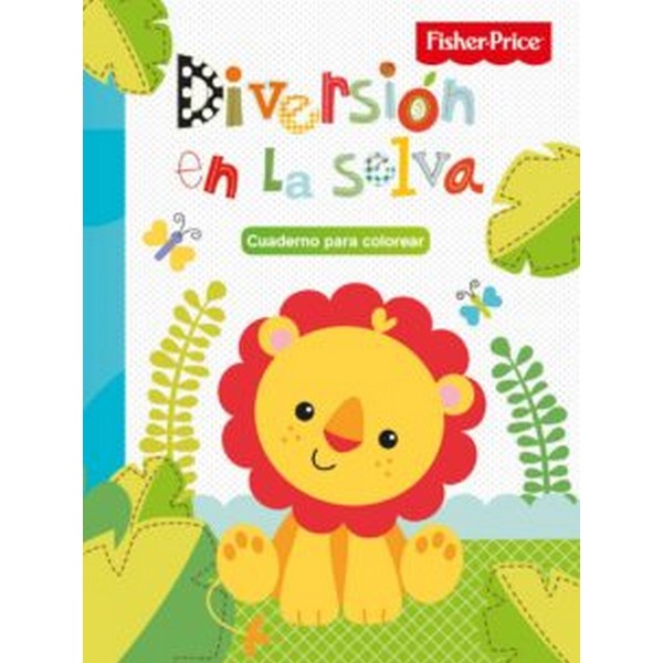 DIVERSION EN LA SELVA CUADERNO PARA COLOREAR