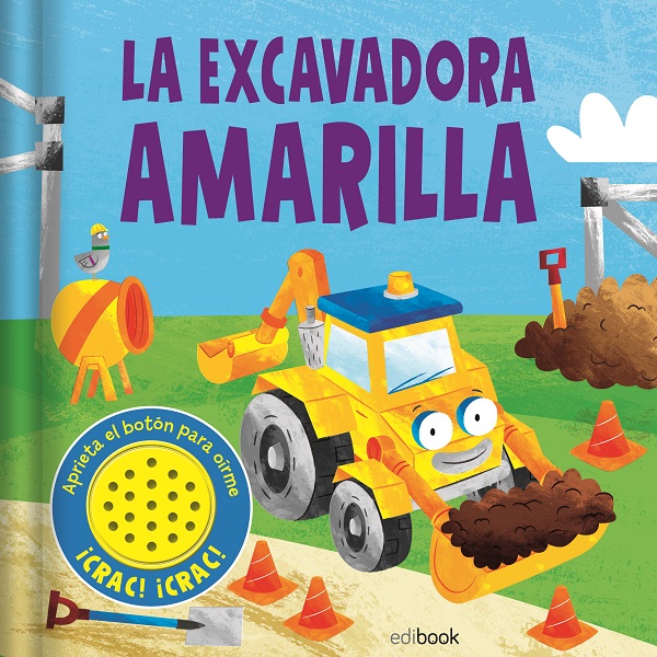 EXCAVADORA AMARILLA SONIDOS DIVERTIDOS