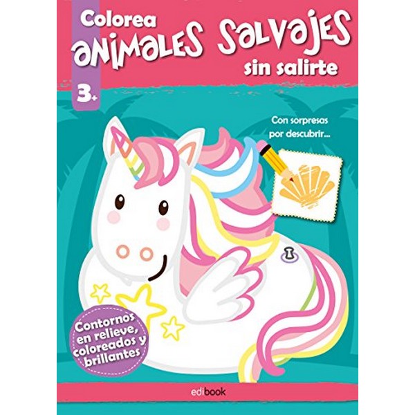 COLOREA ANIMALES SALVAJES SIN SALIRTE