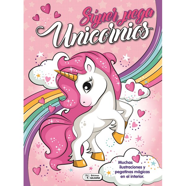 SUPER JUEGA UNICORNIOS ROSADO