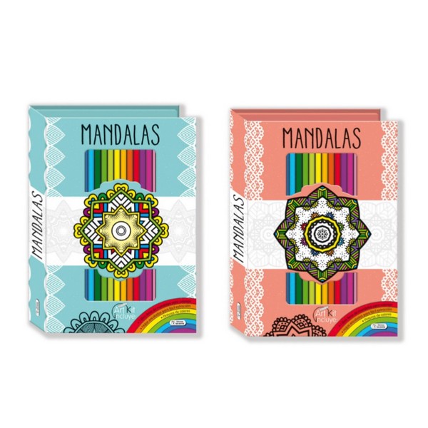MANDALAS VERDE/NARANJA