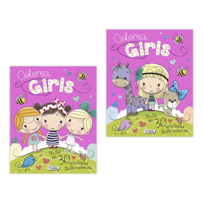 COLOREA GIRLS (2 TITULOS)