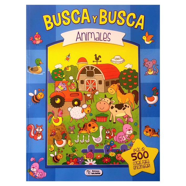 BUSCA Y BUSCA ANIMALES COLECCION BUSCA Y BUSCA LOS OBJETOS
