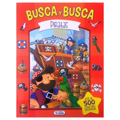 BUSCA Y BUSCA PIRATAS COLECCION BUSCA Y BUSCA LOS OBJETOS
