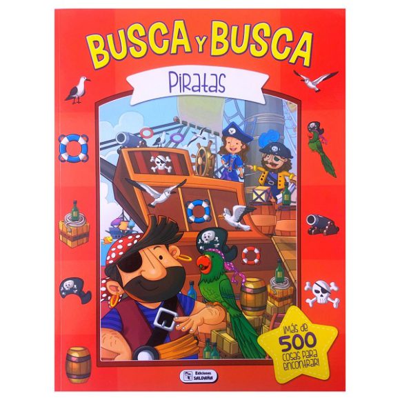 BUSCA Y BUSCA PIRATAS COLECCION BUSCA Y BUSCA LOS OBJETOS