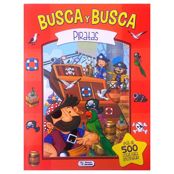 BUSCA Y BUSCA PIRATAS COLECCION BUSCA Y BUSCA LOS OBJETOS