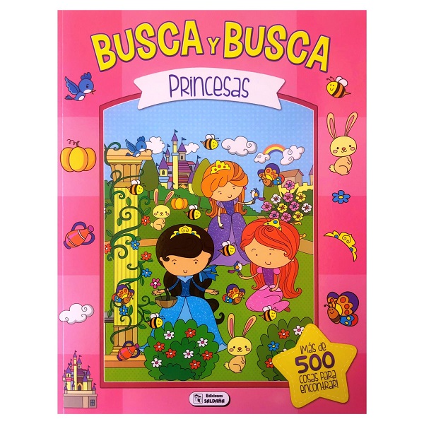 BUSCA Y BUSCA PRICESAS COLECCION BUSCA Y BUSCA LOS OBJETOS