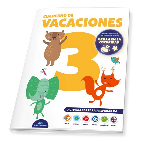 CUADERNO DE ACTIVIDADES CON POSTER LUMINISCENTE