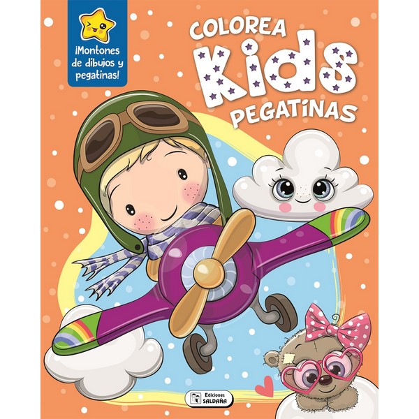 COLOREA KIDS PEGATINAS NIÑO