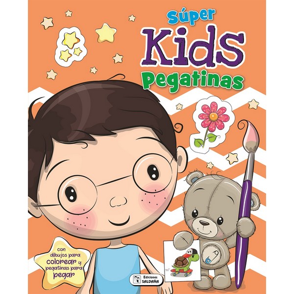 SUPER KIDS CON PEGATINAS